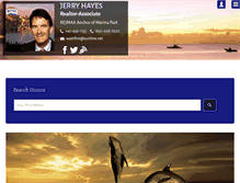 Tablet Screenshot of jerryhayes.com